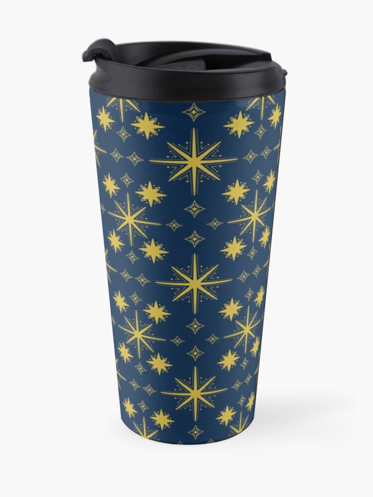 Alternate view of Winter Stars Travel Mug