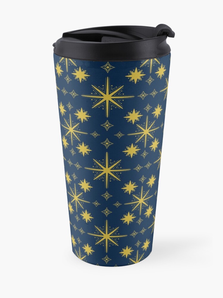 Alternate view of Winter Stars Travel Mug