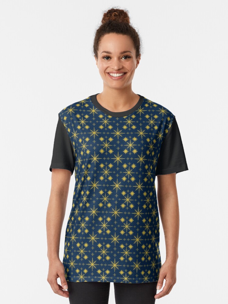 Alternate view of Winter Stars Graphic T-Shirt