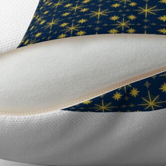 Alternate view of Winter Stars Floor Pillow