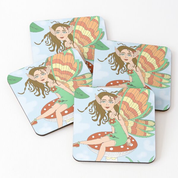 Item preview, Autumn Mushroom Fairy designed and sold by drawwithren.