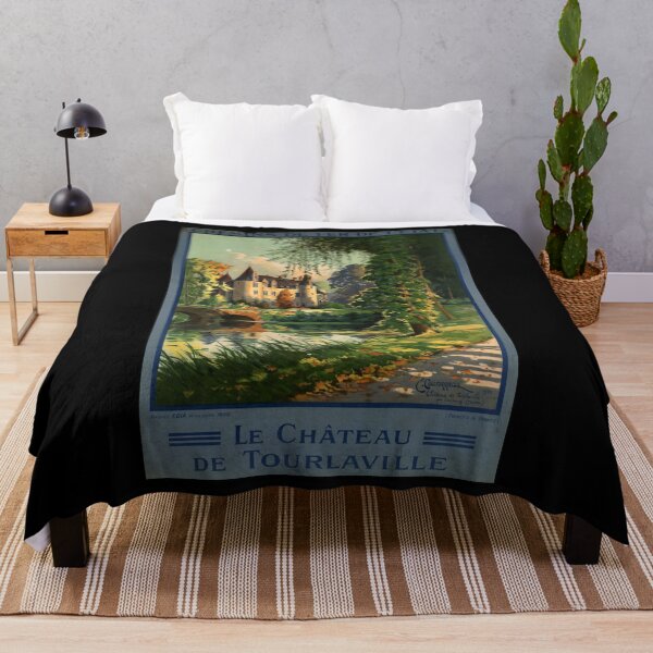 Item preview, retro classic Tourlaville poster designed and sold by CorasPosters.