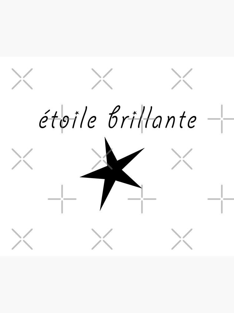 Etoile Brillante Brilliant Star Duvet Cover By Bruiserstang Redbubble