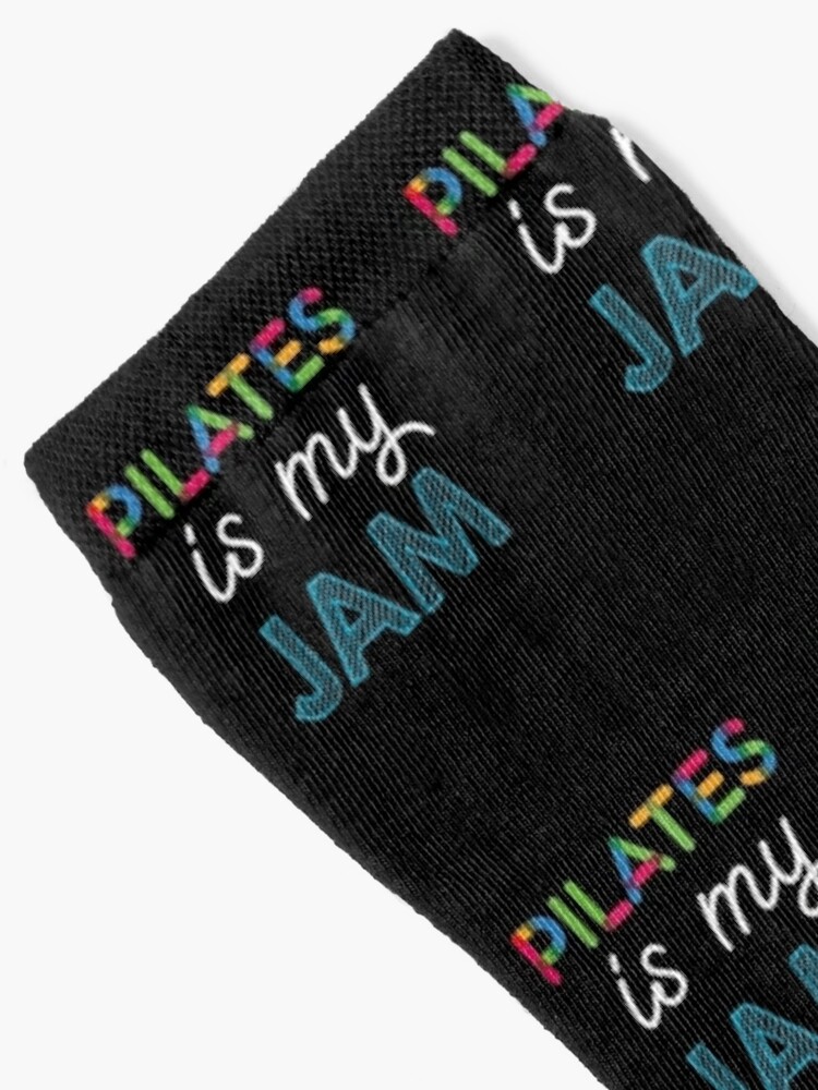 Pilates is my Jam. Funny Pilates Design Socks for Sale by Custom365