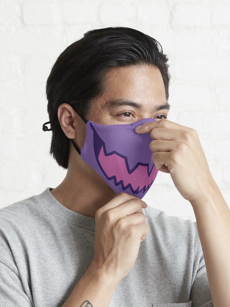 "Ghostie Grin" Mask by indiFANdual | Redbubble