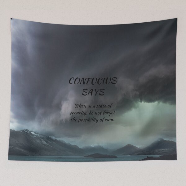 Item preview, Confucius Says Security and Ruin designed and sold by starshiporion.