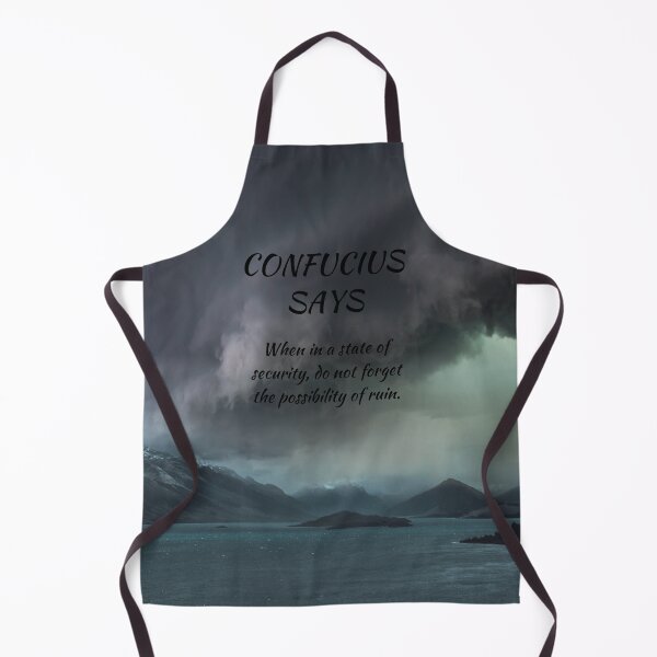 Item preview, Confucius Says Security and Ruin designed and sold by starshiporion.