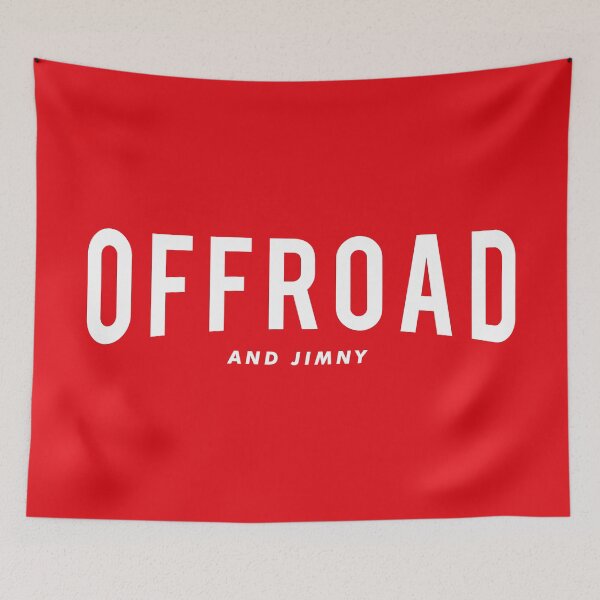 Item preview, OFFROAD and JIMNY - White designed and sold by jimny-4x4-shop.