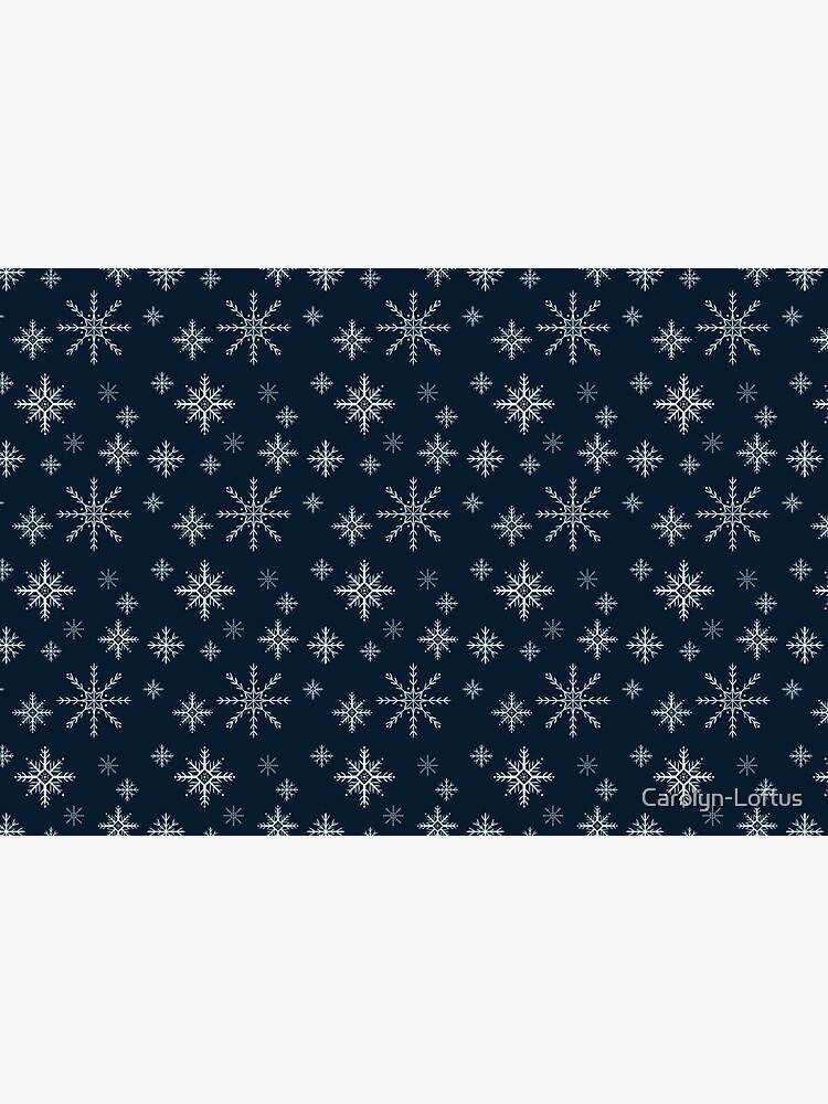 Winter Snowflakes by Carolyn-Loftus