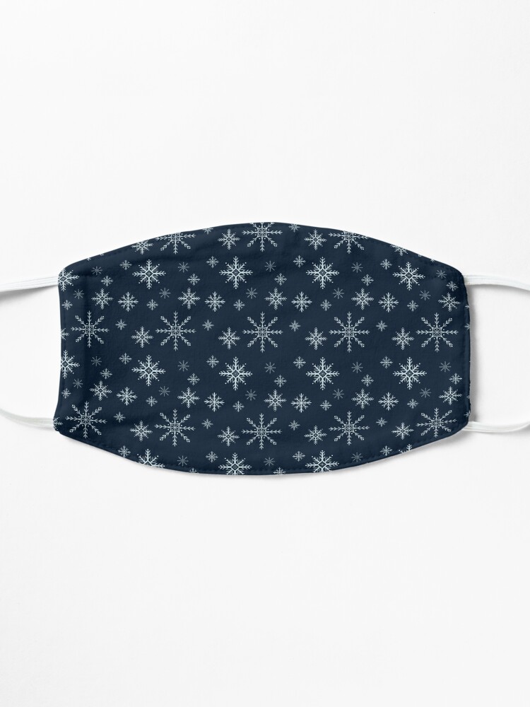 Alternate view of Winter Snowflakes Mask