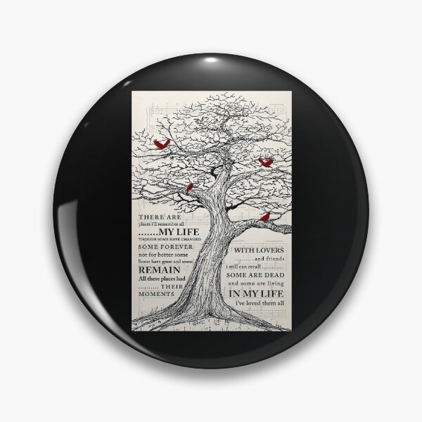 Item preview, In My Life (Remastered 2009) And Cardinal Bird Gift Who Love Music designed and sold by OwensdesignArt.