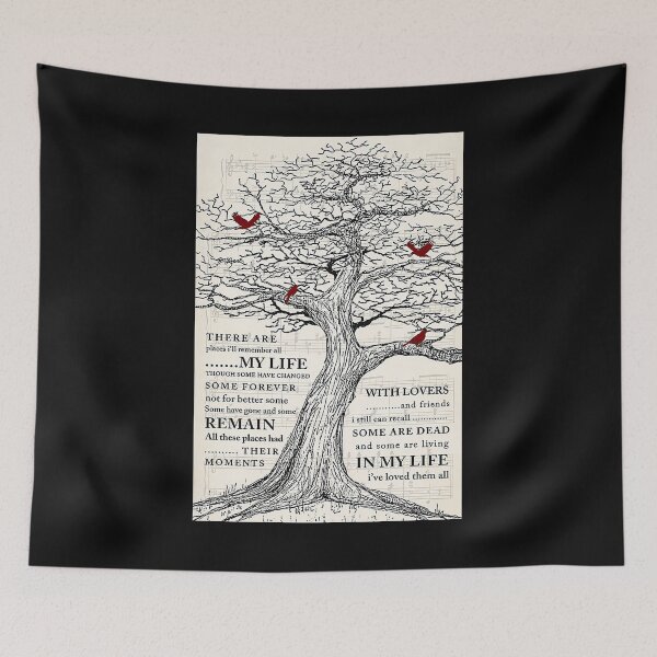 Item preview, In My Life (Remastered 2009) And Cardinal Bird Gift Who Love Music designed and sold by OwensdesignArt.