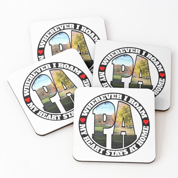 Item preview, Heart Stays Home - Pennsylvania designed and sold by DonDota.