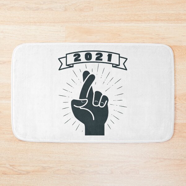 Item preview, Crossed Fingers New Year 2021 designed and sold by printrendstore.