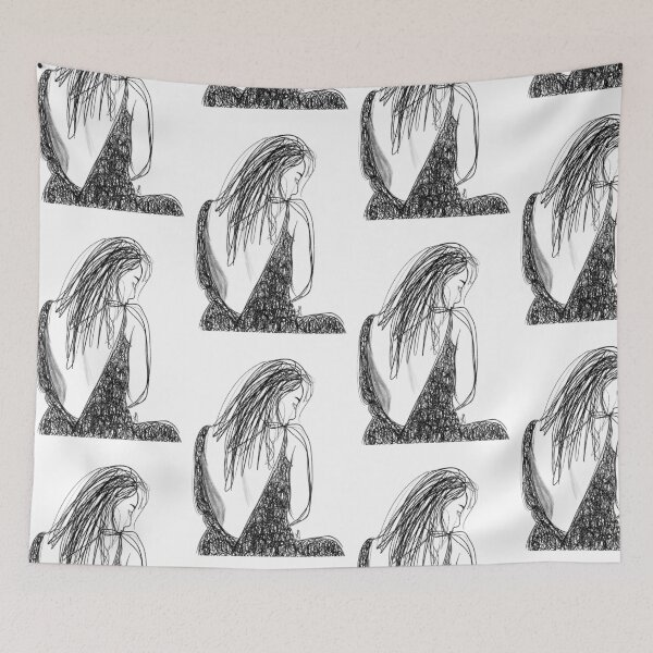 Item preview, Illustration # 65 - black on white version designed and sold by Flavie Archambault.