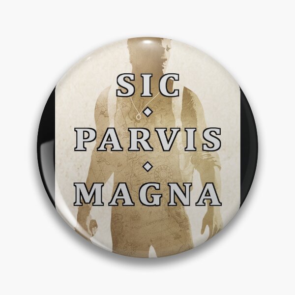 Item preview, Uncharted - Sic Parvis Magna - A designed and sold by CH-Art-Design.