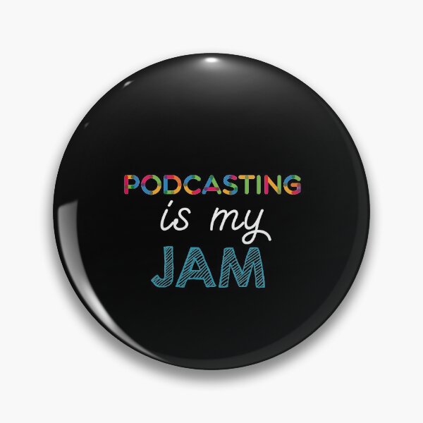 Item preview, Podcasting is my Jam. Funny Podcasting Design designed and sold by Custom365.