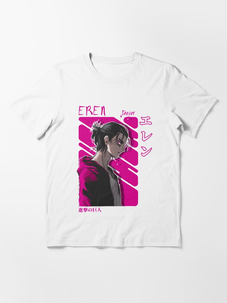 Eren Jaeger Attack On Titan Season 4 T Shirt By Elbatel Redbubble