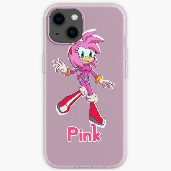 Sonic unter uns Crossover - Amy Pink iPhone Flexible Hülle
