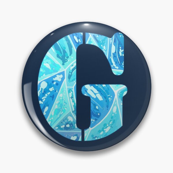 Item preview, Ocean Crystal Letter-G designed and sold by PocketShadow.