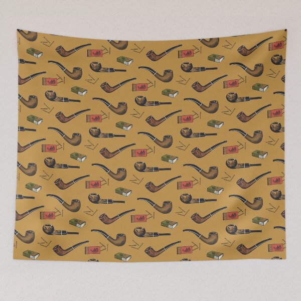 Item preview, Tobacco Pipes in Mustard designed and sold by Raqilu Designs.