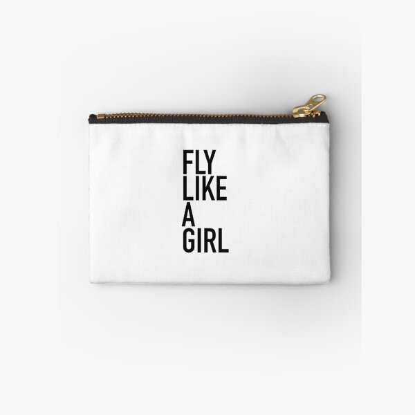 Item preview, Fly LIke A Girl Vertical (Black) designed and sold by Kblount9.