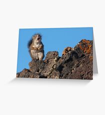 Ode to My Pine Cone Greeting Card