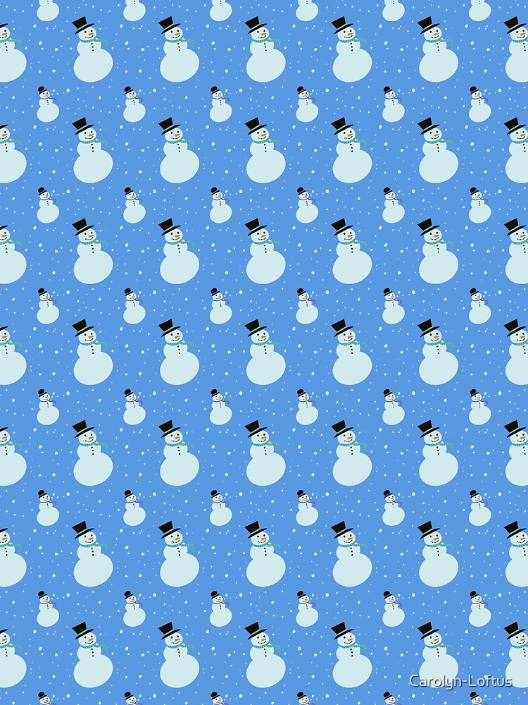 Winter Snowmen by Carolyn-Loftus