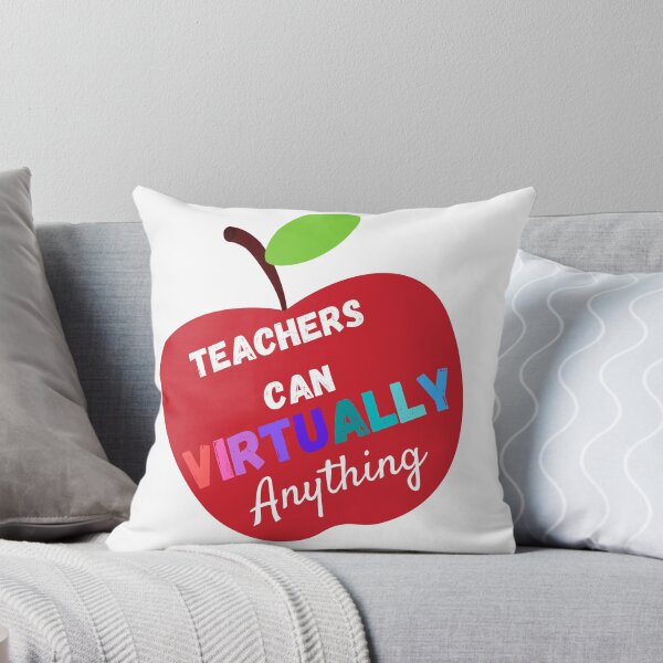 Item preview, Teachers Can Do Virtually Anything - Teacher Appreciation Design - Book Laptop Heart designed and sold by Silvester Benjamin.