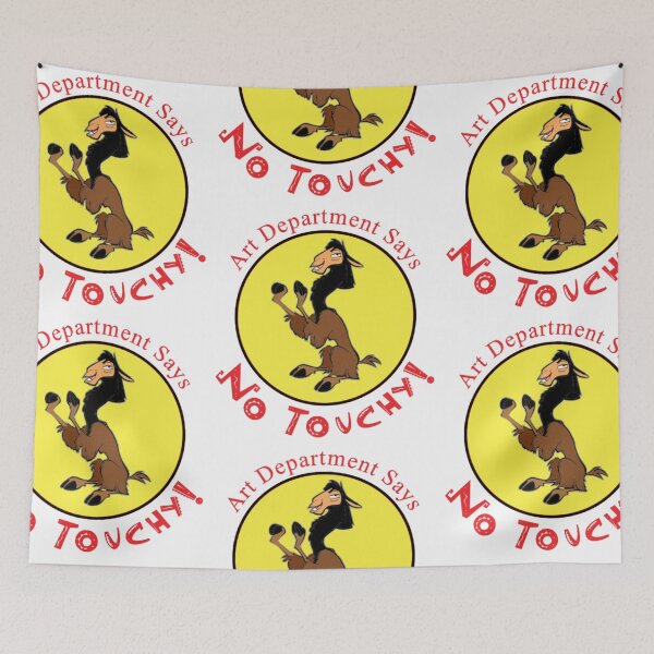 Item preview, Art Dept Says No Touchy! designed and sold by anpuhotep.