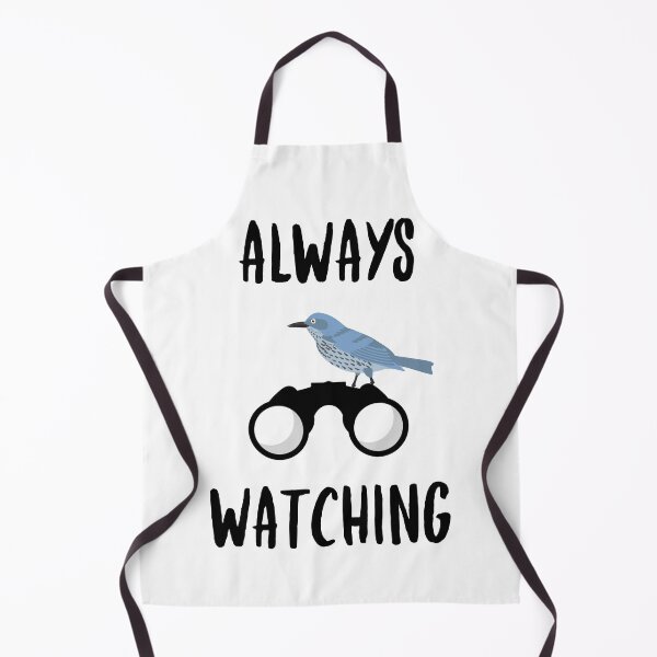 Item preview, Always Watching, Bird Watching, Cartoon Bird, Binoculars designed and sold by JoshShafley.