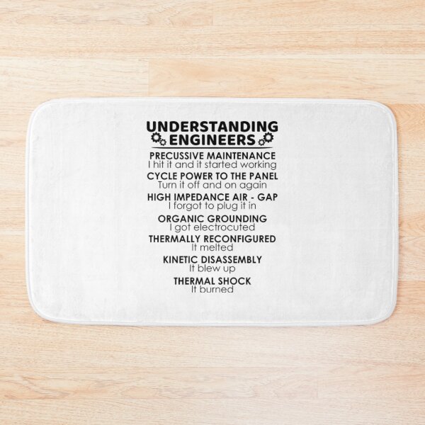 Item preview, Understanding Engineers Funny Science Nerds designed and sold by AylinGraves.