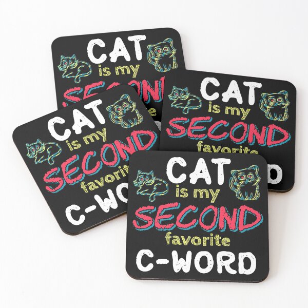 Item preview, Cat Is My Second Favorite  designed and sold by Milasneeze.