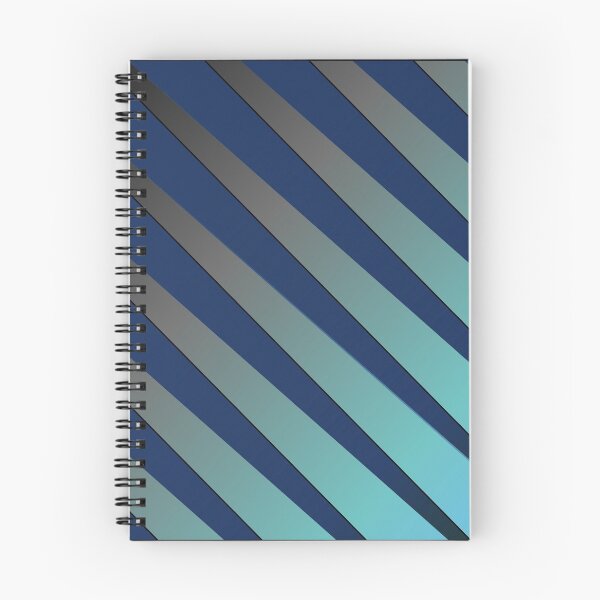 Item preview, Blue Diagonal Stripes - Diagonal Striped  designed and sold by B3N-arts.