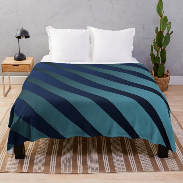 Item preview, Blue Diagonal Stripes - Diagonal Striped  designed and sold by B3N-arts.