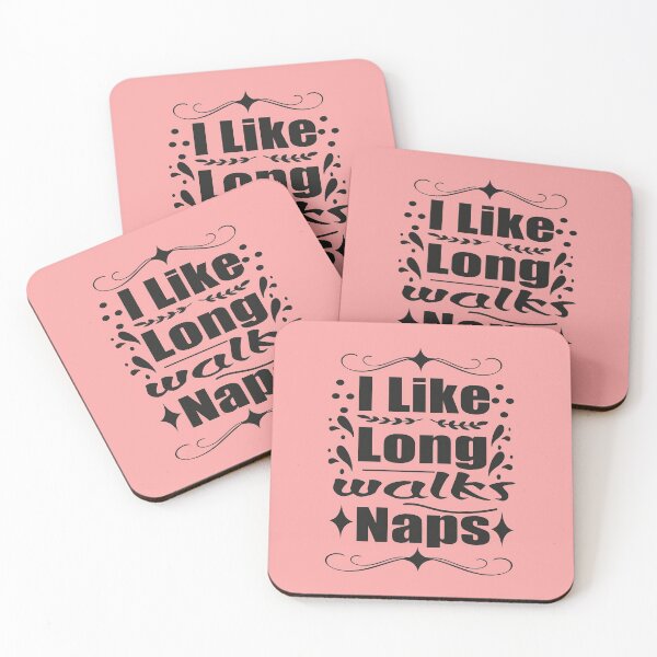 Item preview, I Like Long walks Naps  designed and sold by buzz1days.