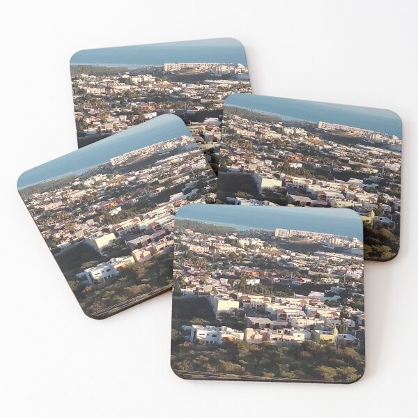 Item preview, Landscape, houses, hotels, green, road, sea designed and sold by RenatoGuzman.