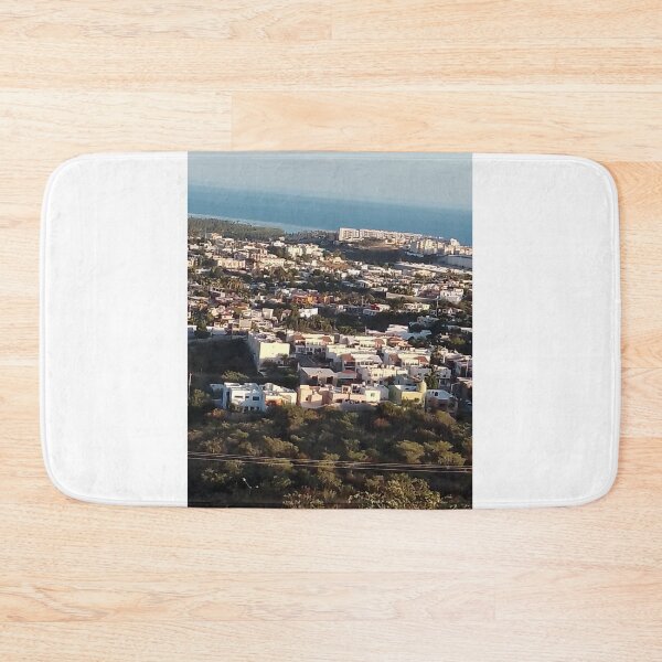 Item preview, Landscape, houses, hotels, green, road, sea designed and sold by RenatoGuzman.