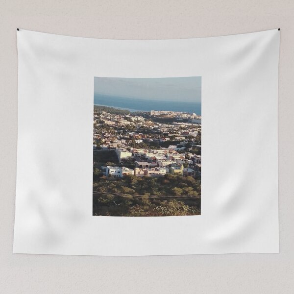 Item preview, Landscape, houses, hotels, green, road, sea designed and sold by RenatoGuzman.