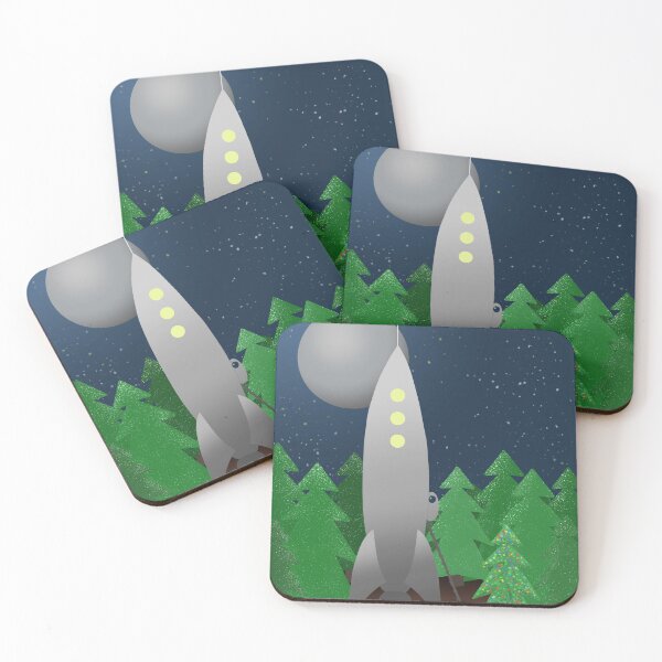 Item preview, Rocketship Christmas designed and sold by Wayne Young Arts.