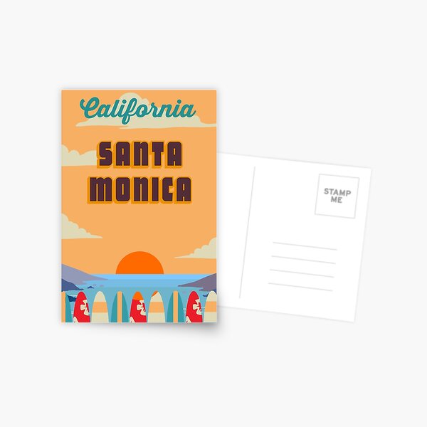 Santa Monica. Postcard