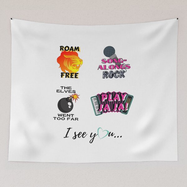 Item preview, Eurovision Sticker Pack - Version 3 -by Boo-da-chay designed and sold by Boo-da-chay.
