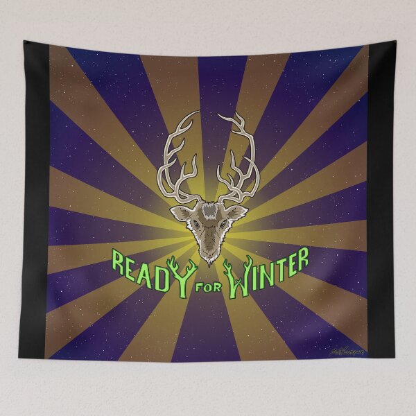 Item preview, A reindeer that is ready for Winter designed and sold by MatthewJSimpson.