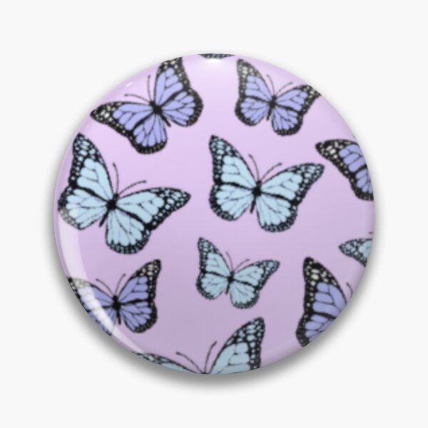 Item preview, blue and purple butterflies (purple background) designed and sold by emilyyyxdouglas.