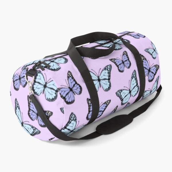 Item preview, blue and purple butterflies (purple background) designed and sold by emilyyyxdouglas.