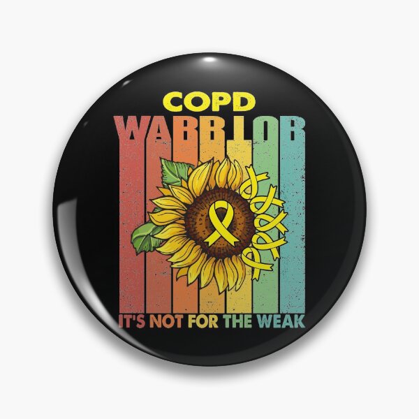 Item preview, COPD Warrior It's Not For The Weak designed and sold by RunningShop.