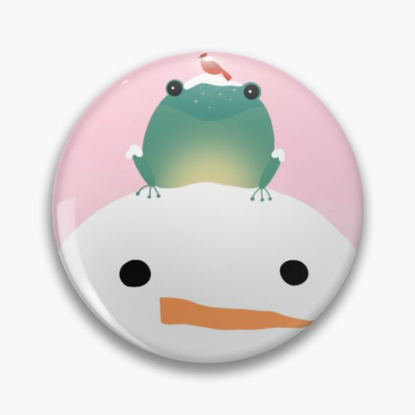 Item preview, Frog and Snowman Friends designed and sold by zyrapaint.