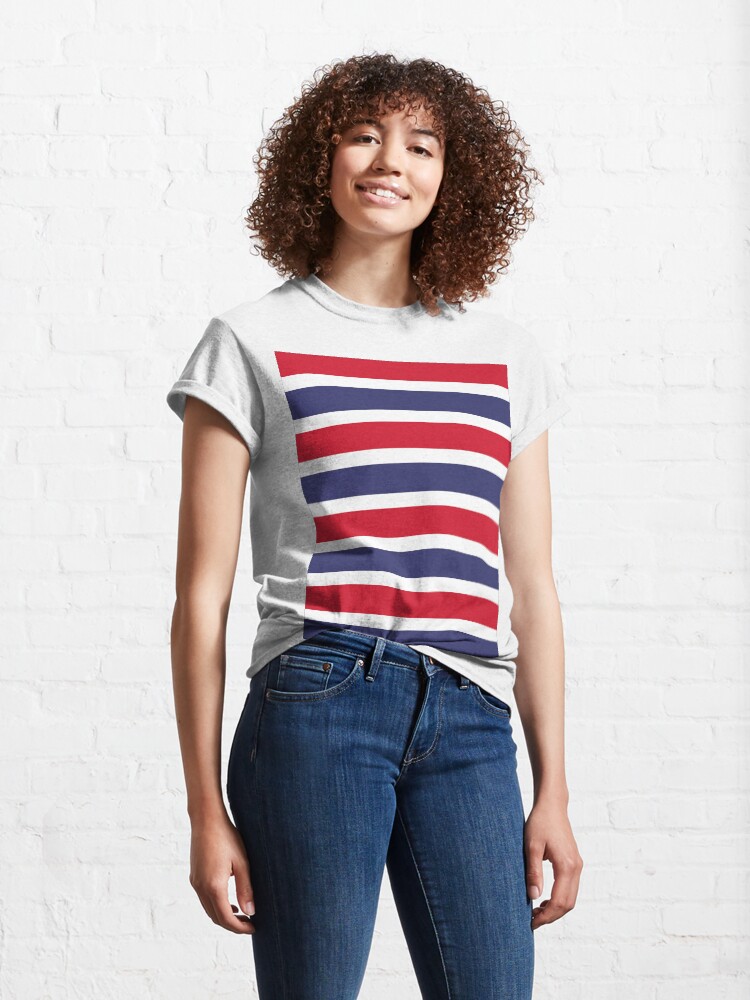 Alternate view of American Stripes Classic T-Shirt