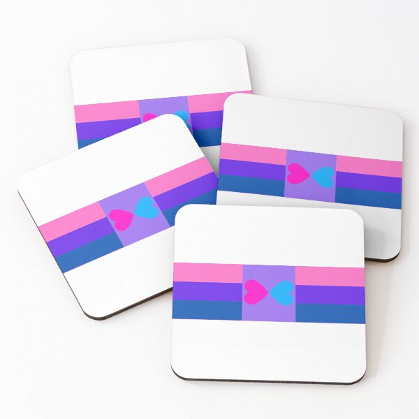 Item preview, Bisexual Couple Flag Pink and Blue designed and sold by Derians.