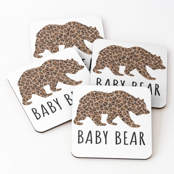 Item preview, Baby Bear Onesie, Childs T-Shirt with Leopard Pattern designed and sold by StickerArtwork.